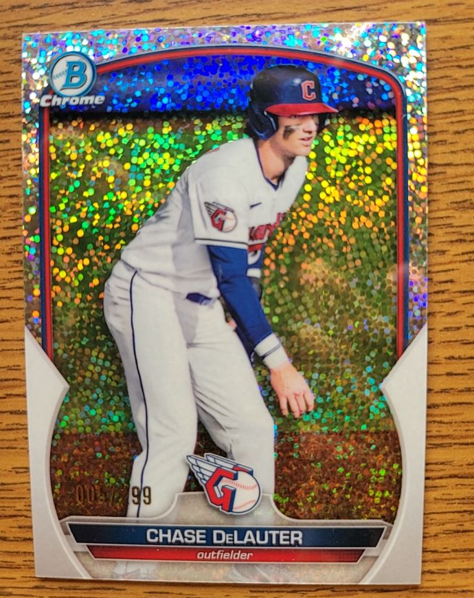 2023 Bowman Chrome Prospects #BCP-103 Chase DeLauter — front
