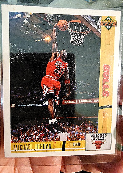 1991-92 Upper Deck Promos #1 Michael Jordan — front