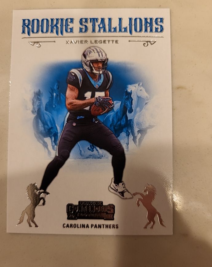 2024 Panini Contenders #16 Xavier Legette Rookie Stallions — front