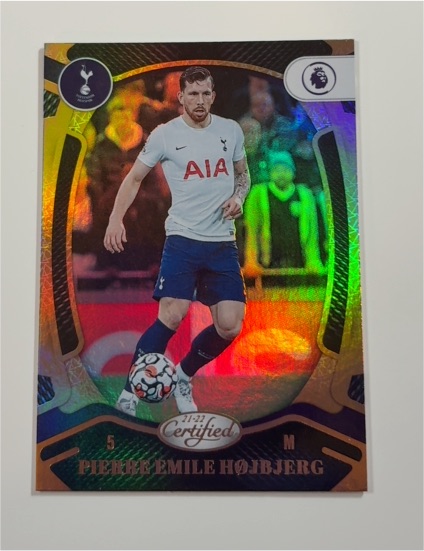 2021-22 Panini Chronicles Certified Premier League #167 Pierre Emile Hojbjerg — front