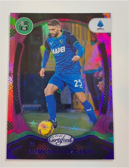 2021-22 Panini Chronicles Certified #167 Domenico Berardi — front