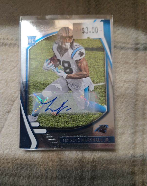 2021 Panini Absolute #120 Terrace Marshall Jr — front