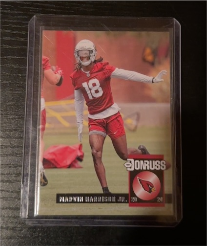 2024 Donruss #21 Marvin Harrison Jr. Retro 1994 — front