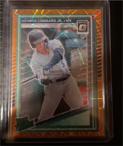 2025 Donruss Optic #108 George Lombard Jr. — front