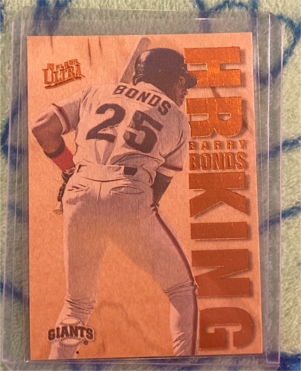 1996 Fleer Ultra HR King #NNO Barry Bonds — front