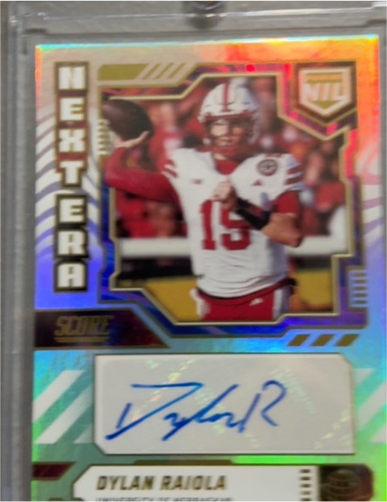 2025 Panini Score Next Era NIL #NEN-DRA Dylan Raiola — front