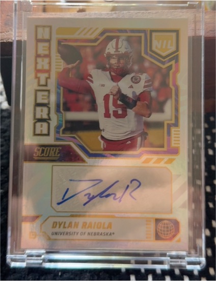 2025 Panini Score Next Era NIL #NEN-DRA Dylan Raiola — front