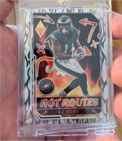 2022 Panini Phoenix Hot Routes #HR-24 A.J. Brown — front