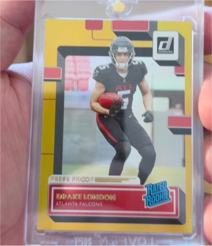 2022 Donruss #307 Drake London — front