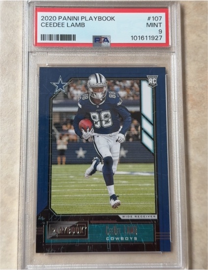 2020 Panini Playbook #107 CeeDee Lamb — front