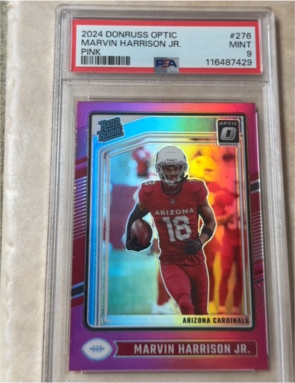 2024 Donruss Optic #276 Marvin Harrison Jr. — front