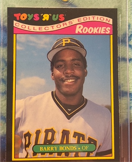1987 Topps Toys R Us Rookies #4 Barry Bonds — front