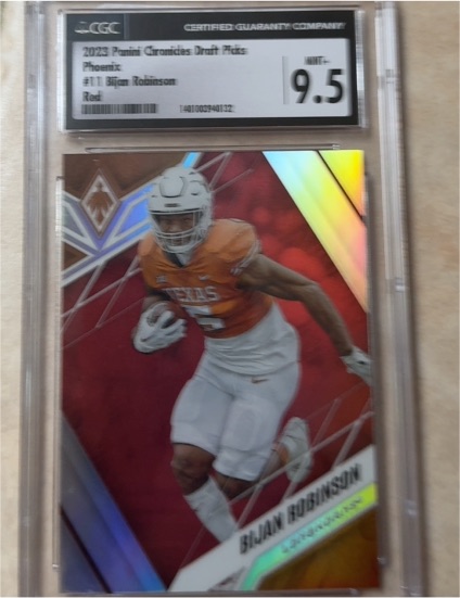 2023 Panini Chronicles Draft Picks #11 Bijan Robinson — front