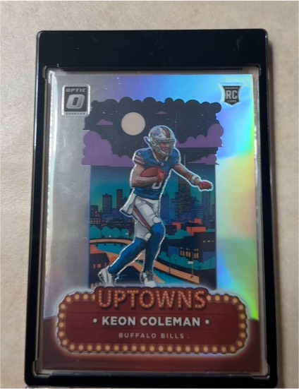 2024 Panini Donruss Optic Uptowns #15 Keon Coleman — front