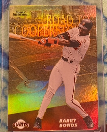 1998 Sports Illustrated Road to Cooperstown #1 Barry Bonds — front