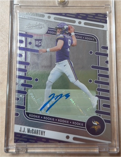 2024 Panini Absolute #110 J.J. McCarthy — front