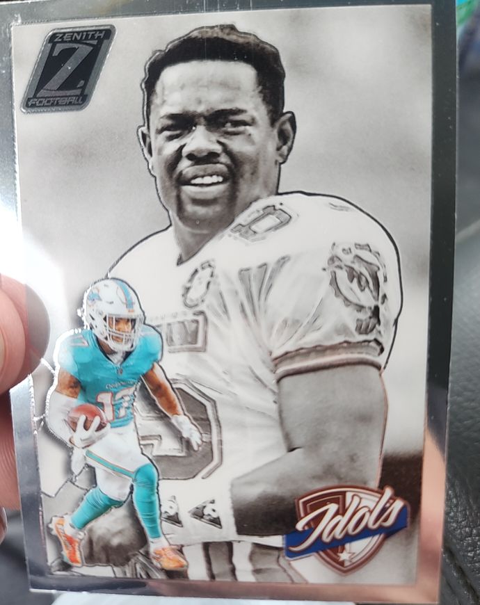 2024 Panini Zenith #20 Jaylen Waddle / Mark Duper Idols — front