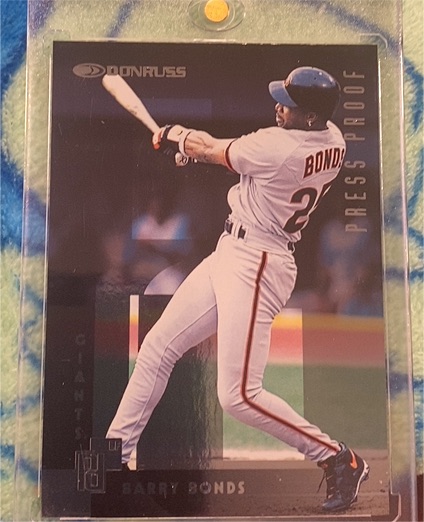 1997 Donruss #167 Barry Bonds — front