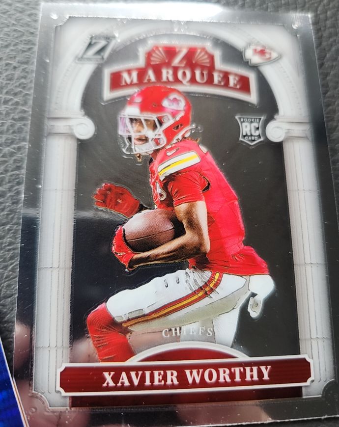 2024 Panini Zenith #7 Xavier Worthy Z Marquee — front