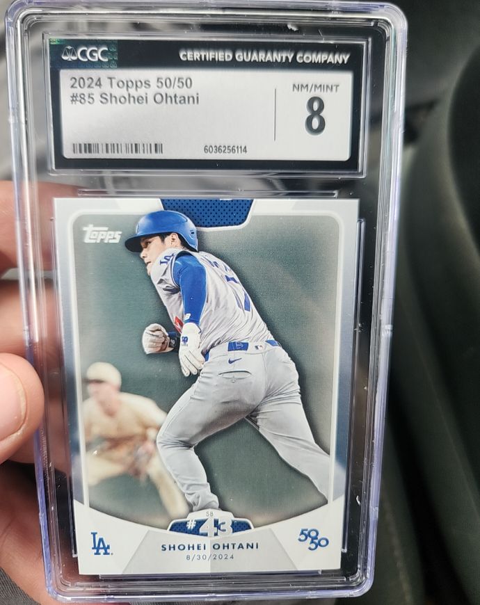 2024 Topps 50/50 #85 Shohei Ohtani — front