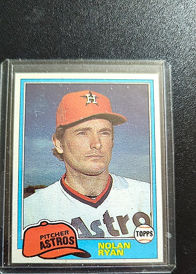 1981 Topps #240 Nolan Ryan — front