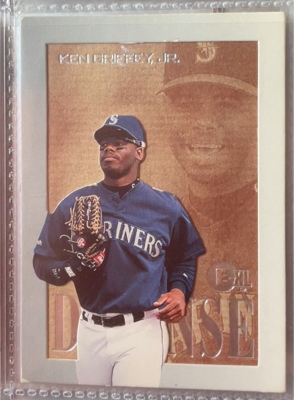 1996 Skybox E-XL Defense #4 Ken Griffey Jr. — front