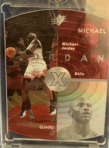 1997-98 Upper Deck SPx #6 Michael Jordan — front