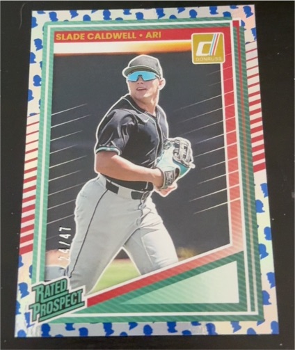 2025 Donruss #112 Slade Caldwell — front