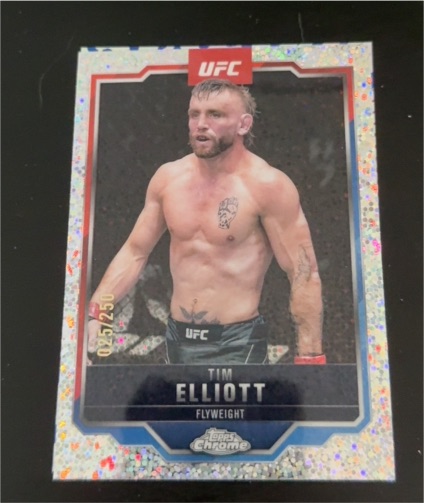 2025 Topps Chrome UFC #57 Tim Elliott — front
