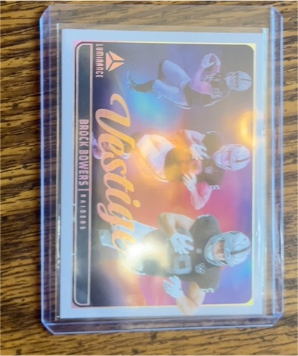 2025 Panini Luminance Vestige Brock Bowers — front