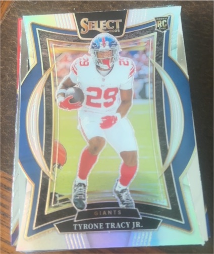 2024 Panini Select #61 Tyrone Tracy Jr. — front