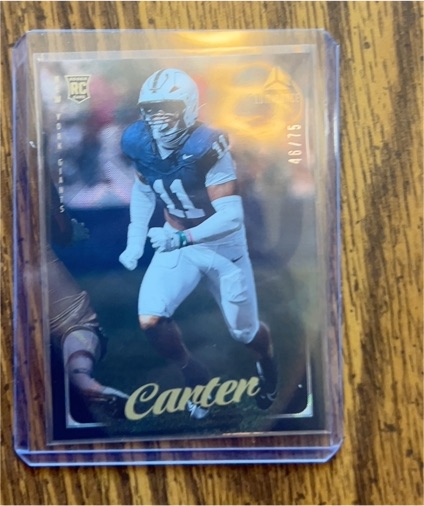 2023 Panini Luminance #141 Jalen Carter — front