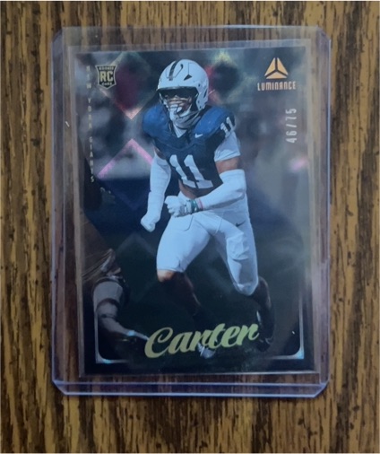 2025 Panini Luminance #153 Abdul Carter — front