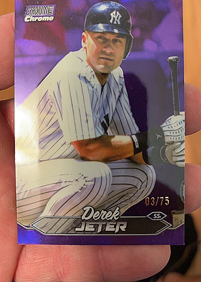2024 Topps Stadium Club Chrome #187 Derek Jeter — front