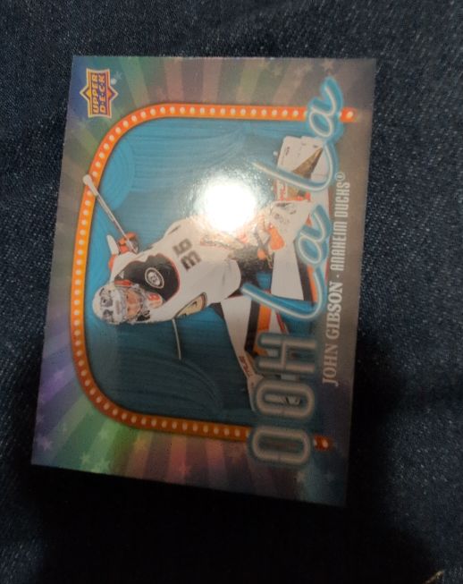2024-25 Upper Deck Series 2 Ooh La La #OLL-26 John Gibson — front