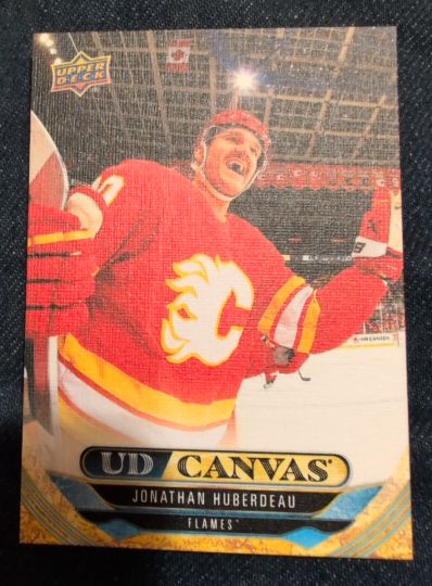 2024-25 Upper Deck UD Canvas #C196 Jonathan Huberdeau — front