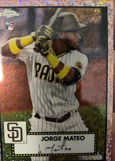 2015 Bowman Chrome Prospects #BCP122 Jorge Mateo — front