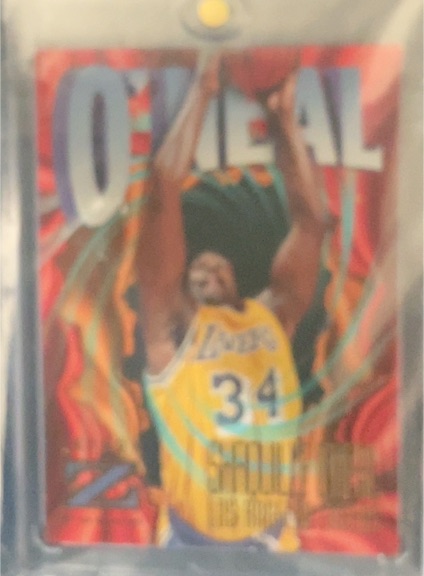 1996-97 Skybox Z-Force #114 Shaquille O'Neal — front