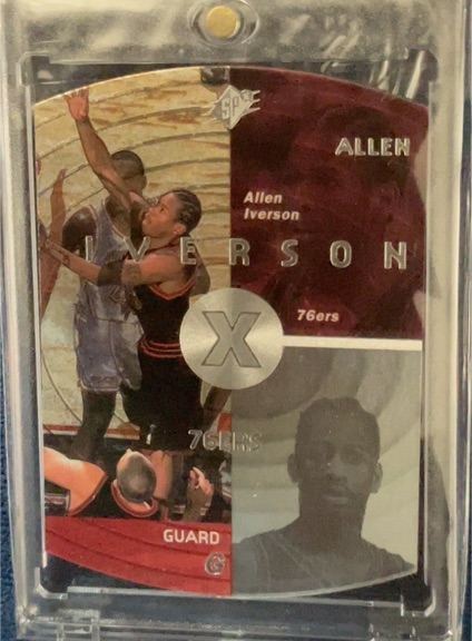1997-98 Upper Deck SPx #30 Allen Iverson — front