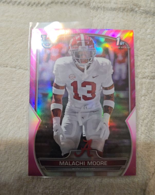 2022 Bowman Chrome University #74 Malachi Moore — front