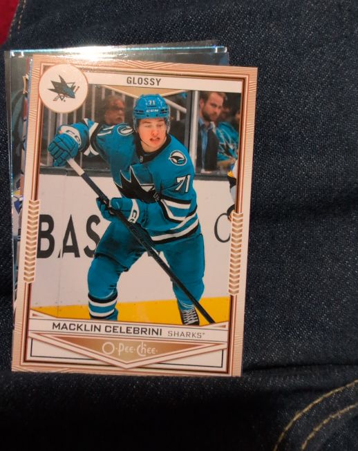 2024-25 Upper Deck Series 2 O-Pee-Chee Glossy #OPC-34 Macklin Celebrini — front