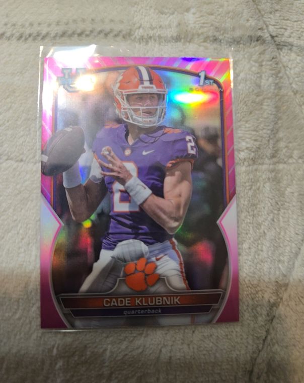 2022 Bowman University Chrome #42 Cade Klubnik — front