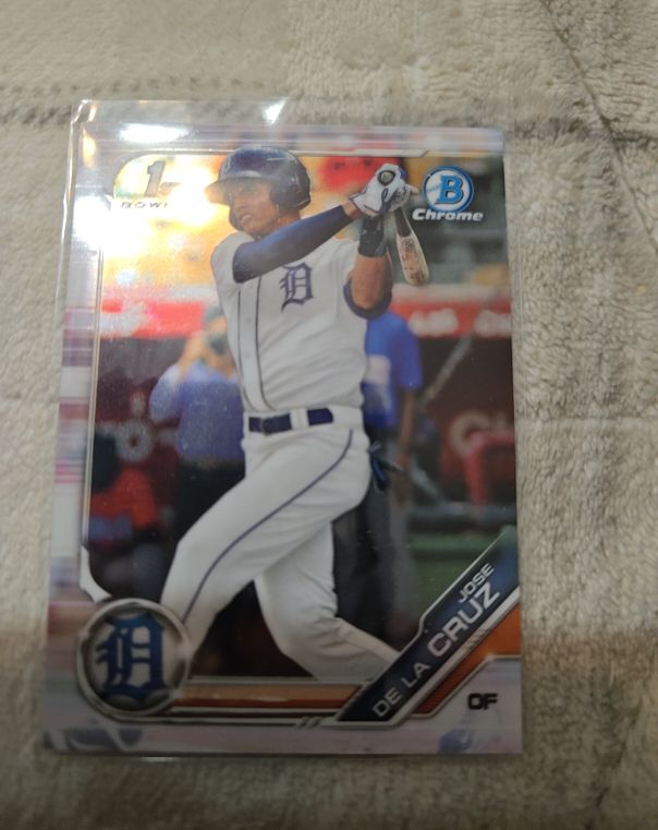 2019 Bowman Chrome Prospects #BCP-149 Jose De La Cruz — front