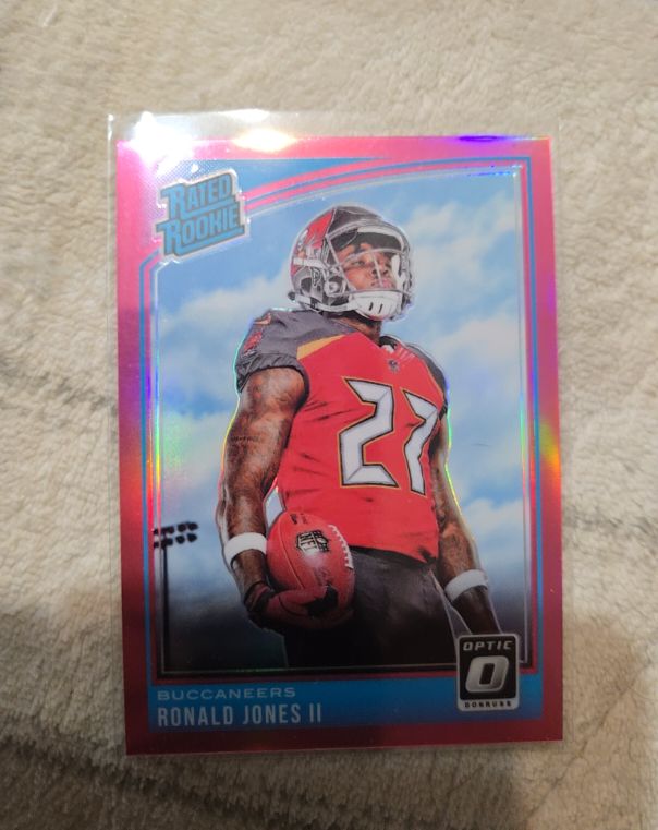 2018 Donruss Optic #159 Ronald Jones II — front