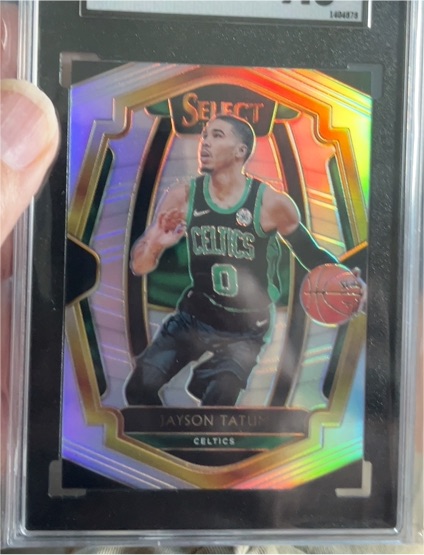 2018-19 Panini Select Premier Level #168 Jayson Tatum — front