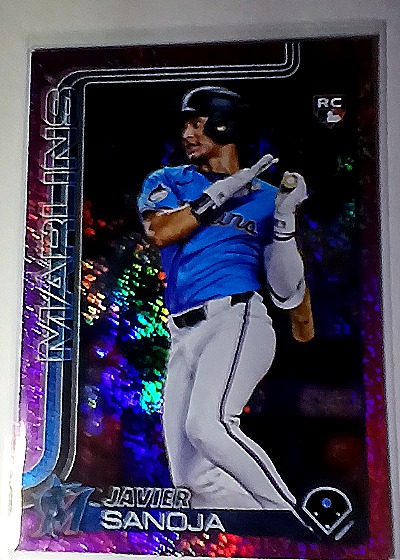 2025 Topps Series 2 #653 Javier Sanoja — front