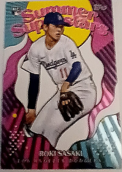 2025 Topps Series 2 Summer Superstars #SS-41 Roki Sasaki — front