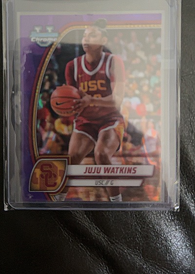 2024-25 Bowman University Chrome #37 Juju Watkins — front