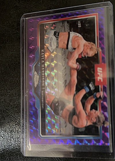 2025 Topps Chrome UFC #172 Kayla Harrison — front