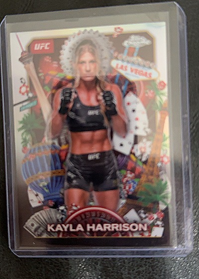 2025 Topps Chrome UFC #TNS-13 Kayla Harrison Titans — front